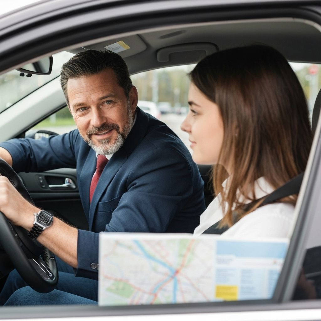 Giáo viên lái xe chuyên nghiệp hướng dẫn